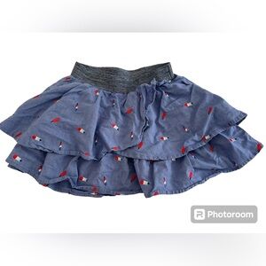 Adorable girls skirt in red, white, and blue! ❤️🤍💙